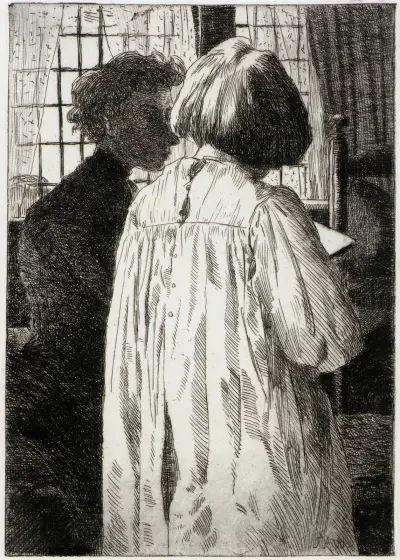 Lektionen av Julian Alden Weir
