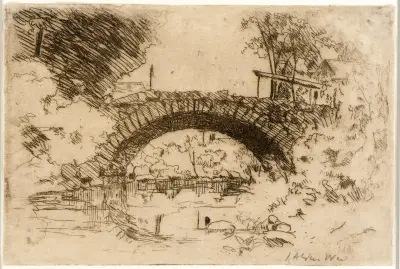 Stenbron av Julian Alden Weir