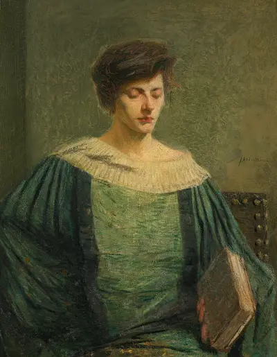 Woman Reading av Julian Alden Weir