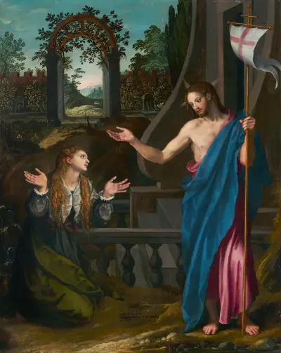 Noli me tangere av Alessandro Allori