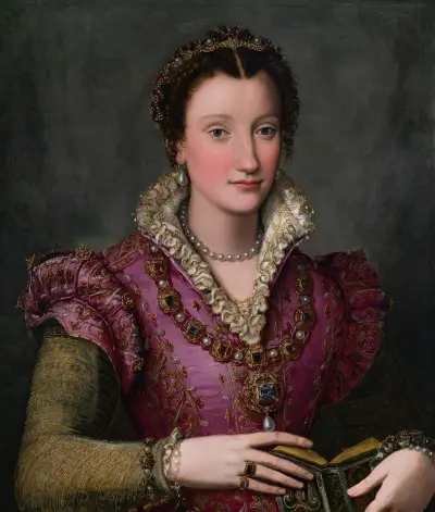 Portrait of a Lady – nr 1 av Alessandro Allori