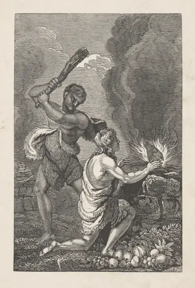 Cain and Abel av Alexander Anderson