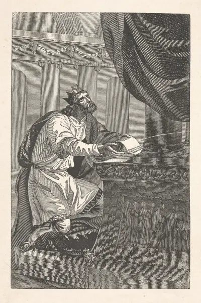 Hezekiah av Alexander Anderson
