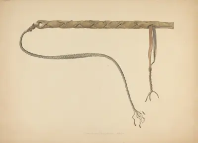 Rawhide Herder’s Whip av Alexander Anderson