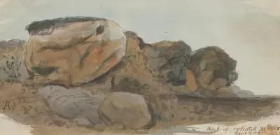 Felsen aus strahlendem Asbest, New York von Alexander Anderson