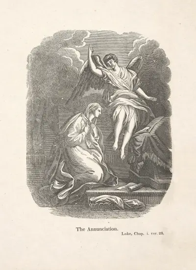 The annunciation av Alexander Anderson