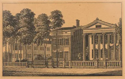 View of Rochester av Alexander Anderson