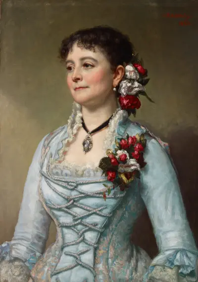 Podobizna paní Richarda T. Craneové (Mary Josephine Prenticeová), George Peter Alexander Healy