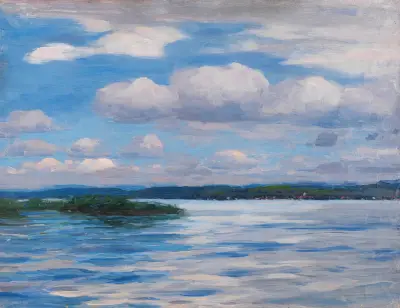 See mit Wetterwolken av Alexander Koester