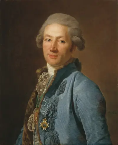 Christoffer Bogislaus Zibet von Alexander Roslin