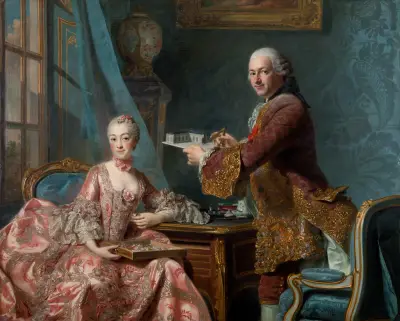 Dubbelporträtt av Alexander Roslin