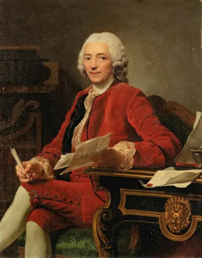 Porträt von Louis de Conzié von Alexander Roslin