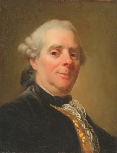 Selbstporträt von Alexander Roslin