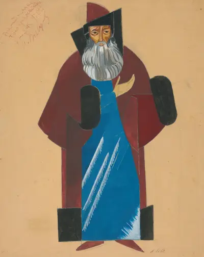 Costume Design for a Boyar av Alexandra Exter