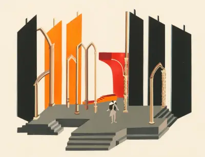 Maquettes de Théatre 2 av Alexandra Exter