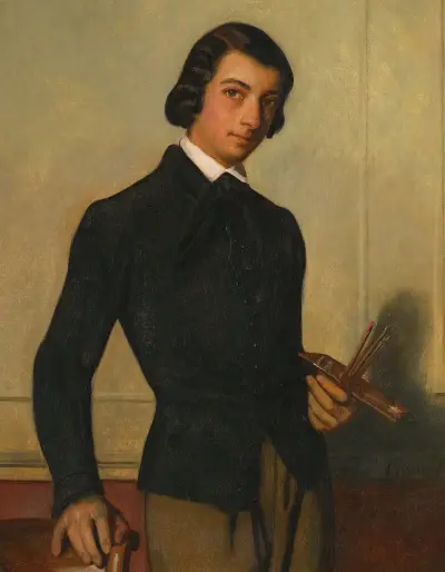 Portrait Of A Young Artist, Alexandre Cabanel