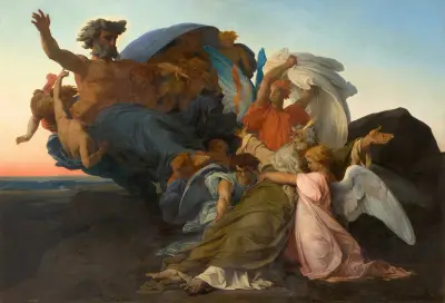 The Death of Moses av Alexandre Cabanel