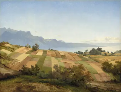 Swiss Landscape av Alexandre Calame