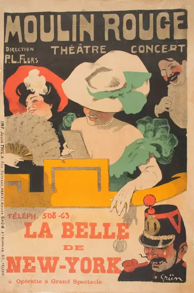 La Belle De New-York, 1895 – nr 2 av Jules-Alexandre Grün