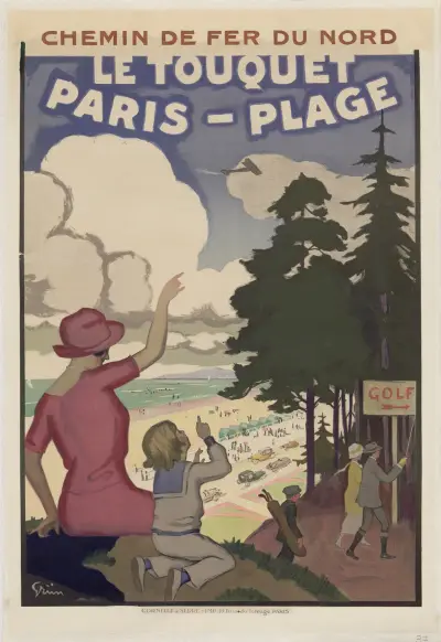 Le Touquet-Paris-Plage av Jules-Alexandre Grün