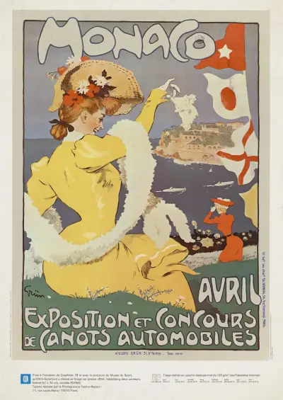 Monaco Exposition et concours de canots automobiles – nr 2 av Jules-Alexandre Grün