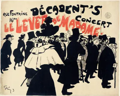 Rue Fontaine,16 Bis,Decadent’s Concert Le Lever De Madame av Jules-Alexandre Grün