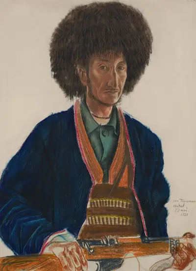 En turkmen, Herat av Alexandre Jacovleff