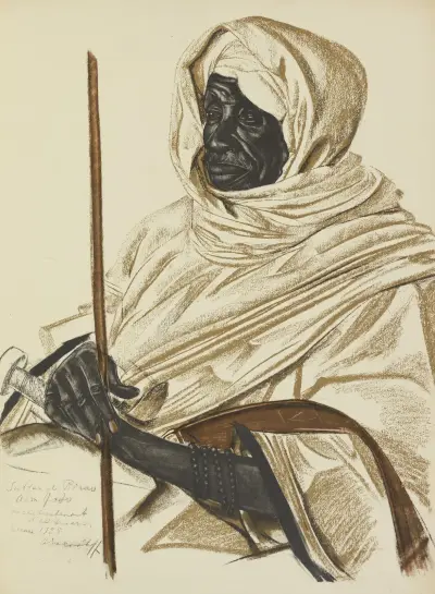 Aim Gabo, Sultan de Birao av Alexandre Jacovleff