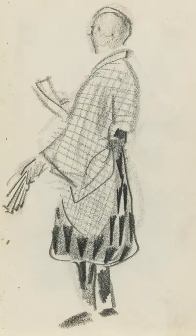 Japońska figura, Alexandre Jacovleff