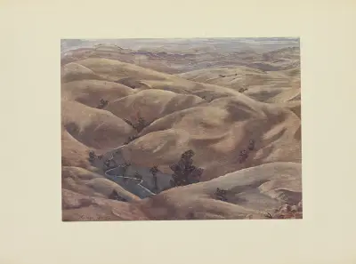 Les Hauts Plateaux de Madagascar av Alexandre Jacovleff