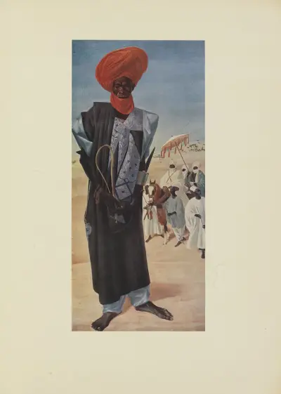 Magemma, Anführer der Reiter des Sultans Serky Mussa von Maradi von Alexandre Jacovleff