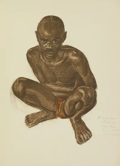 Masua, Tike-Tik (Arebi) av Alexandre Jacovleff