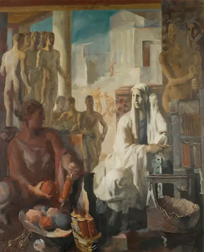 Penelope av Alexandre Jacovleff