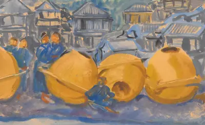 Rice Pots av Alexandre Jacovleff