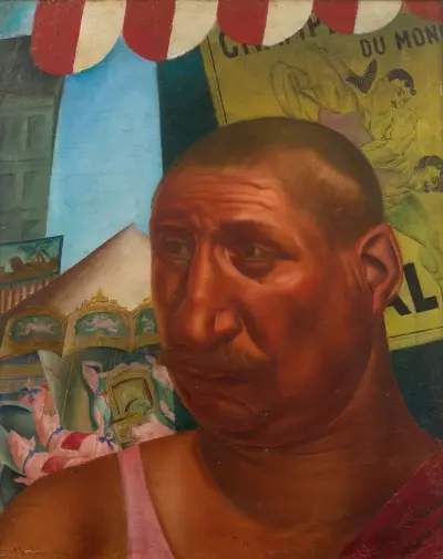 Wrestler av Alexandre Jacovleff
