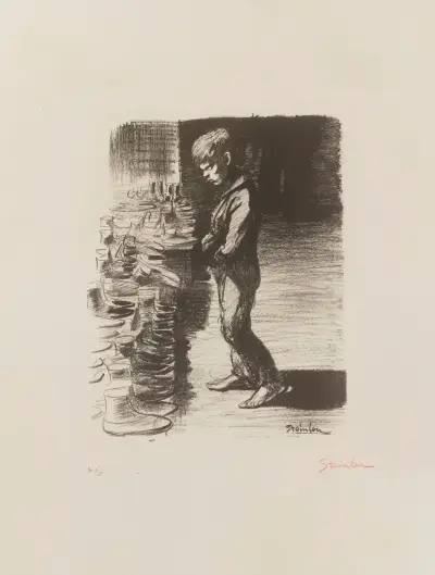 À propos de bottes av Théophile Alexandre Steinlen