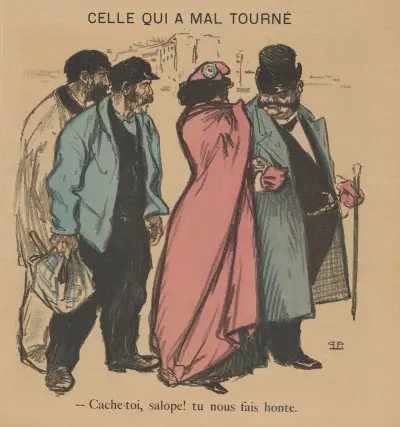 Celle qui a mal tourné av Théophile Alexandre Steinlen