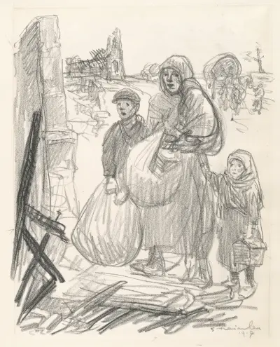 Här är det, hos oss! av Théophile Alexandre Steinlen