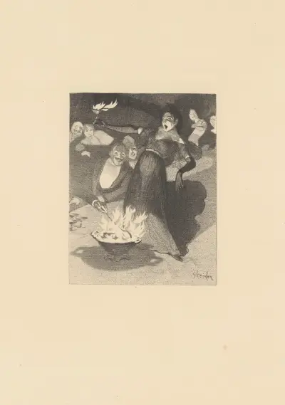 Chanson à boire av Théophile Alexandre Steinlen