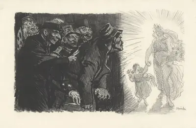Som i nittiotre av Théophile Alexandre Steinlen