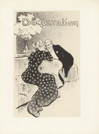 Deklaration av Théophile Alexandre Steinlen