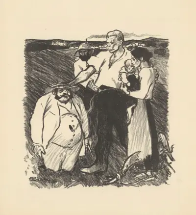 Demain av Théophile Alexandre Steinlen