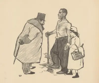 La cadette av Théophile Alexandre Steinlen