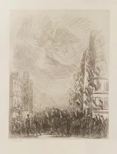 La Marseillaise av Théophile Alexandre Steinlen