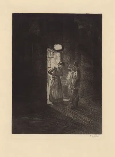 Hålan av Théophile Alexandre Steinlen