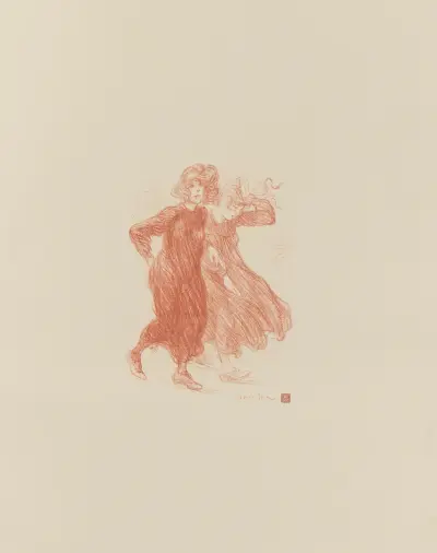 Vindstöten av Théophile Alexandre Steinlen