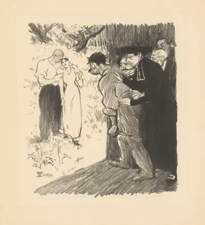 Le dernier guet-apens av Théophile Alexandre Steinlen