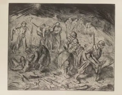 De undsluppna från helvetet, nr 2 av Théophile Alexandre Steinlen