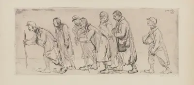 De utslagna av Théophile Alexandre Steinlen