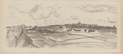 Les gerbes av Théophile Alexandre Steinlen